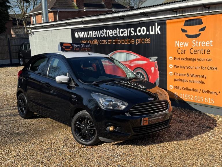 2017 Ford Ka+ 1.2 85 Zetec Black Edition 5dr HATCHBACK PETROL Manual