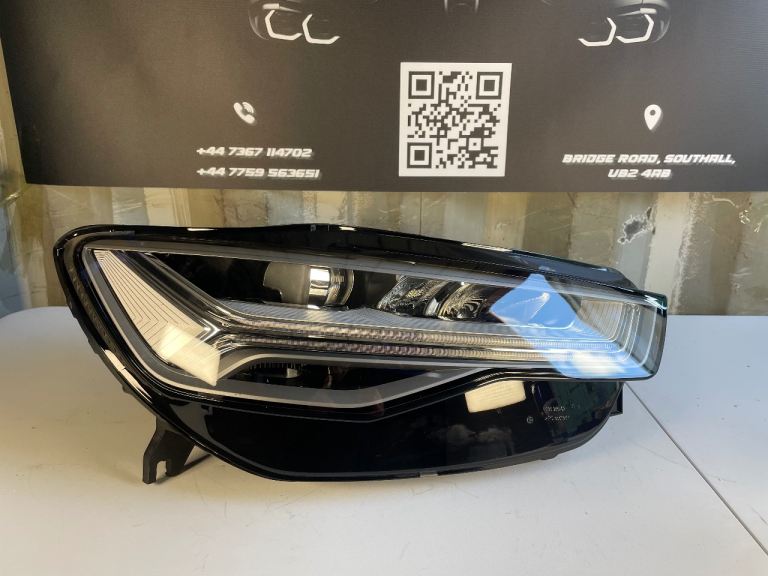 AUDI A6 S6 C7 LED COMPLETE DRIVER SIDE HEADLIGHT 2015-2019