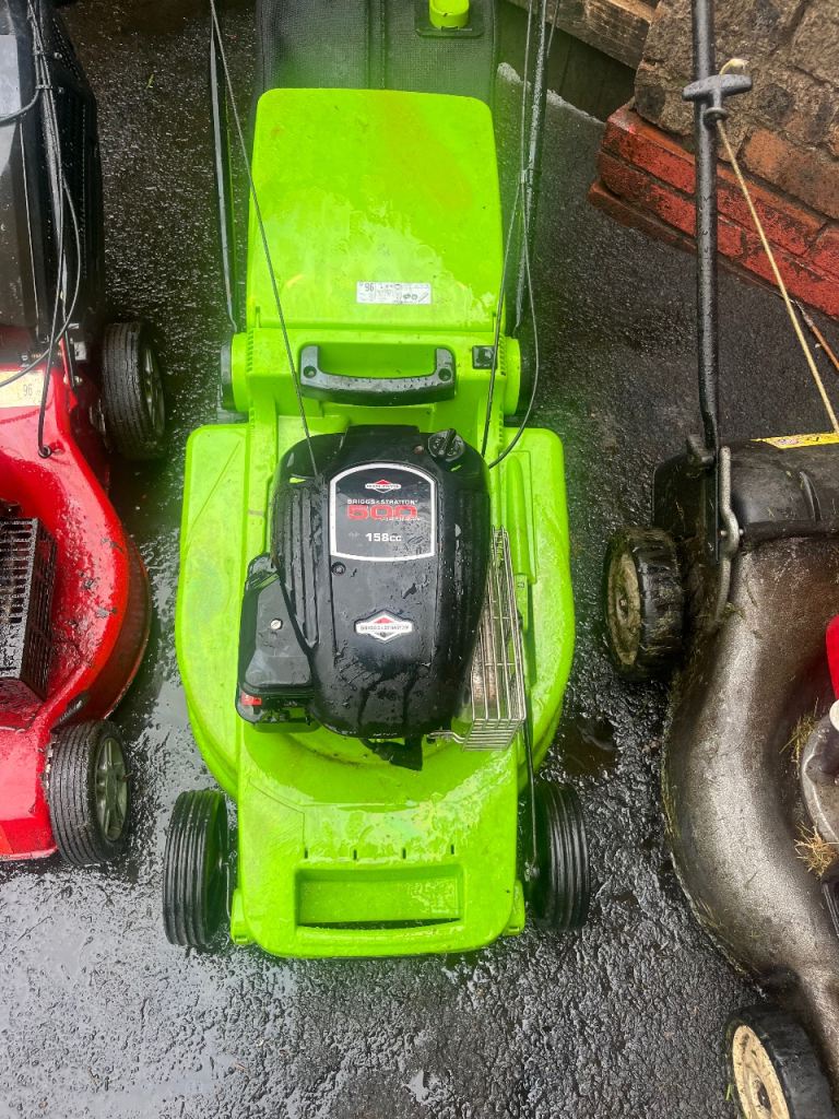 florabest petrol lawnmower self propelled 