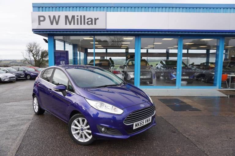 2015 Ford Fiesta Titanium Euro 6 (s/s) 5dr Hatchback PETROL Manual
