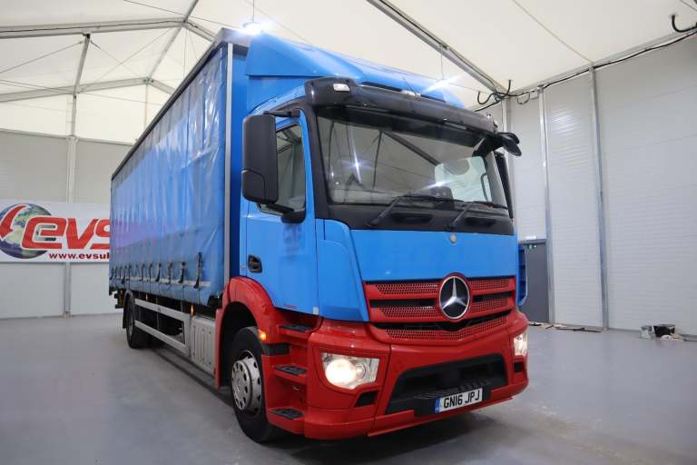 2016 (16 PLATE) Mercedes Benz ANTOS 1824 4x2 Euro 6 Curtainsiders