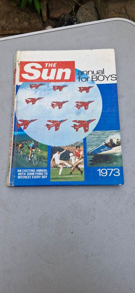 The Sun Annual for Boys 1973 – Vintage Book