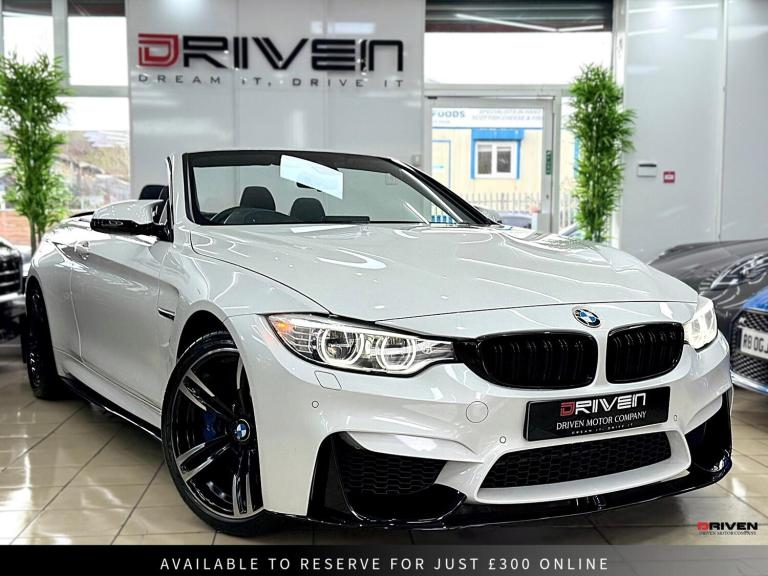 IMMACULATE! BMW M4 CONVERTIBLE 3.0 BiTURBO+ FULLY LOADED+ HEADS UP+FREE DELIVERY