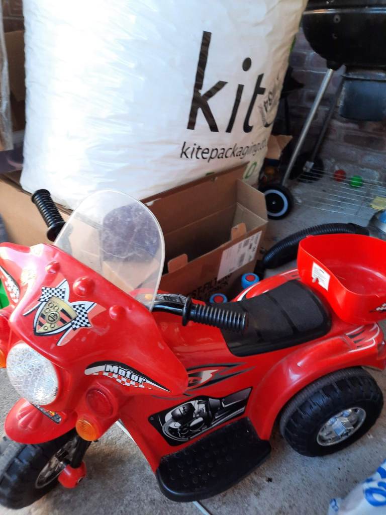 Kids Electric Ride-On Motorbike – Lights, Sounds & Working Drive