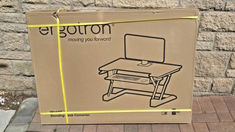 Brand new in box sit Stand Desk work station 
