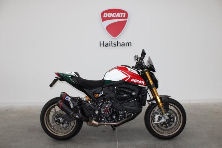 2024 Ducati Monster 30th Anniversary #165/500, 1307 miles , Full Termi Exhaust