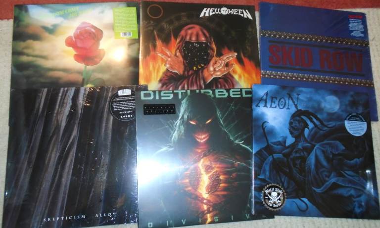 VINYL ALBUMS: MODERN REPRESSES: MOSTLY NEW ROCK/ INDIE POP. PRICES VARY