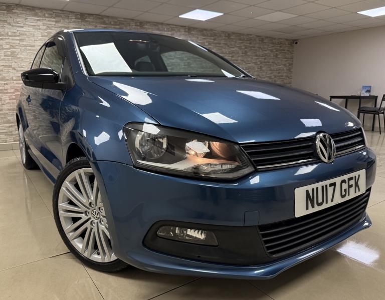 VOLKSWAGEN POLO 1.4 TSI BlueMotion Tech ACT BlueGT Blue WARRANTY 12 MONTHS MOT