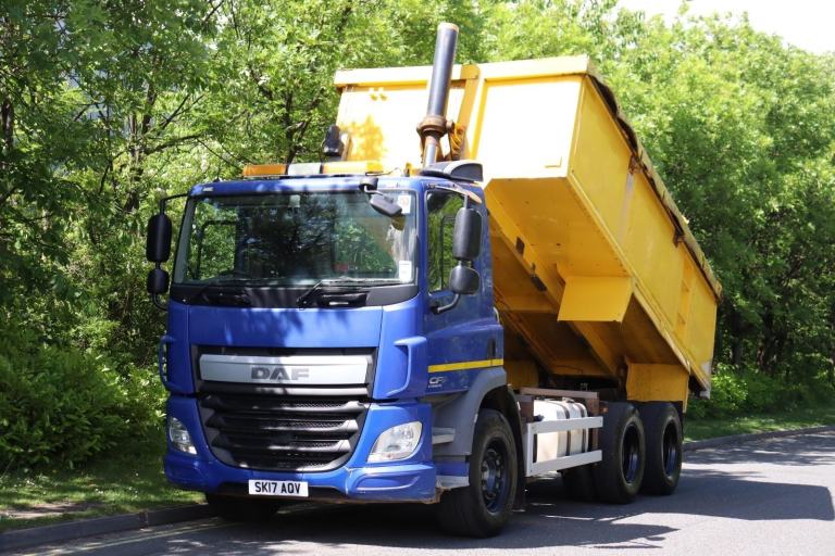 DAF CF 370 6X4 WILCOX ALLOY INSULATED TIPPER (2017)
