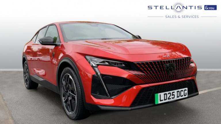 2025 Peugeot 408 58kWh GT Fastback Auto 5dr Hatchback Electric Automatic