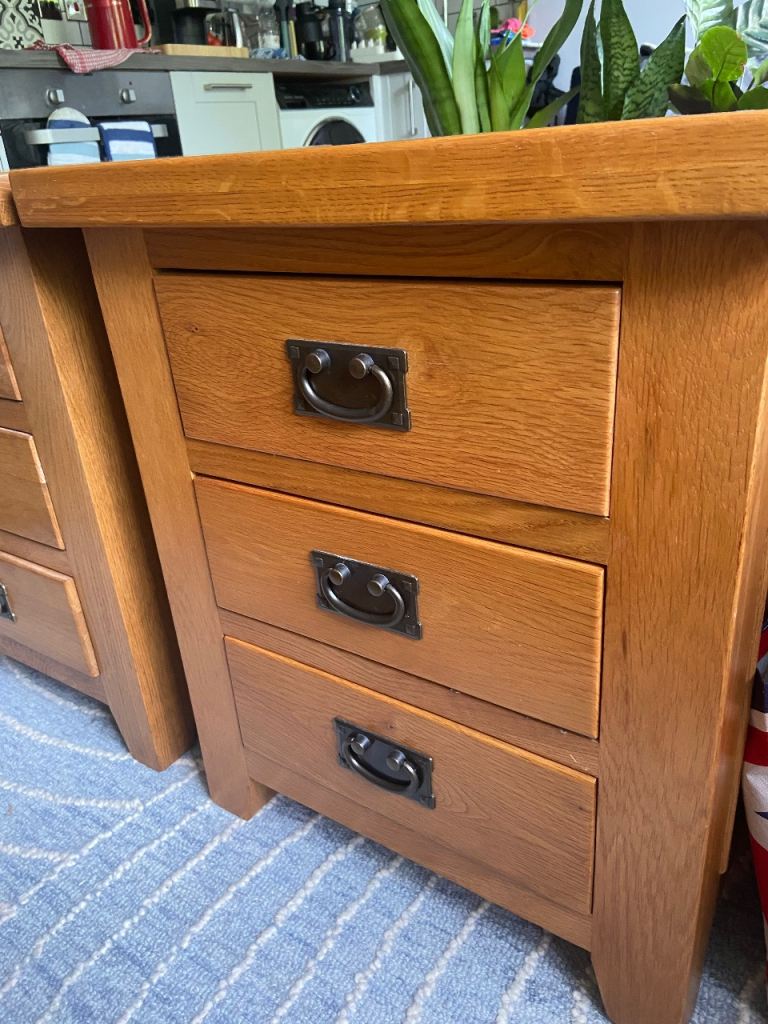 Bedside tables wood 