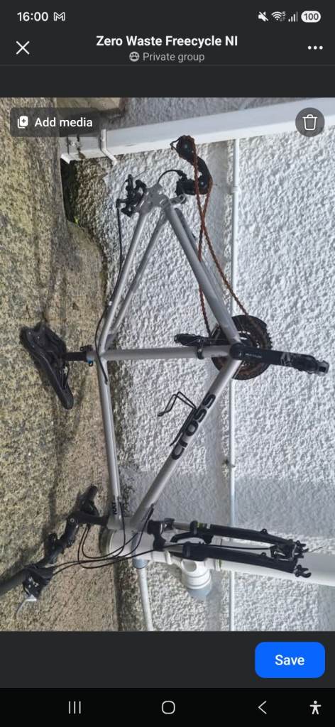 Free bike frame