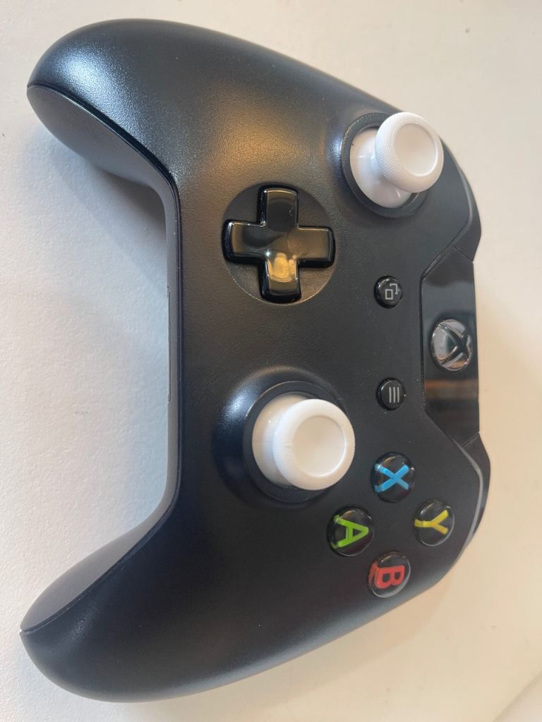 X Box One controller Custom Black & white