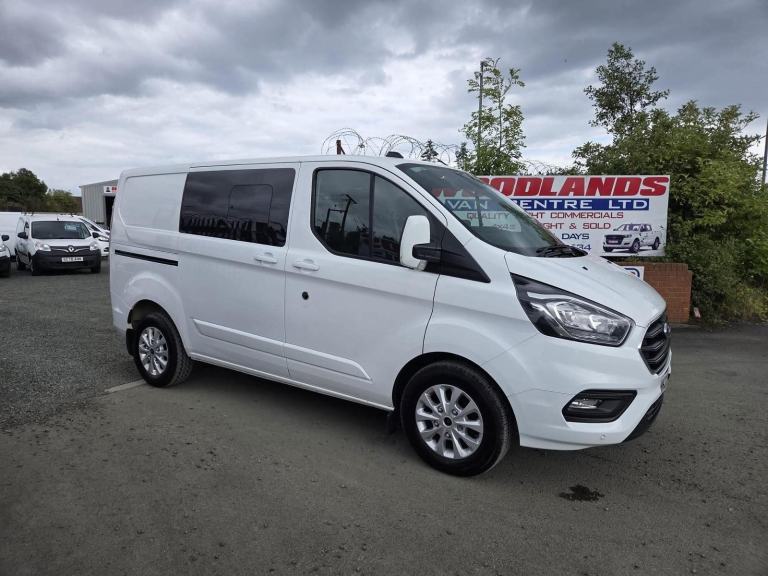 2022 ON 22 PLATE FORD TRANSIT CUSTOM 300 LIMITED CREW VAN ULEZ FREE ZONE