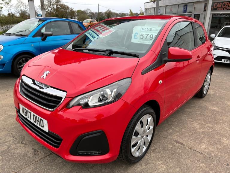 2017 Peugeot 108 1.0 Active 3dr HATCHBACK Petrol Manual