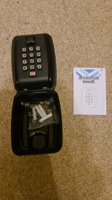 Key Safe Outdoor/Key Lock Box Wall Mounted Outside