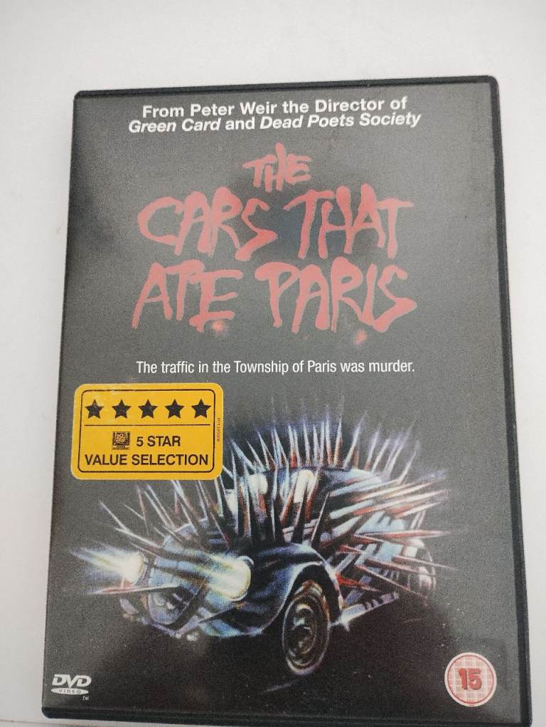 Very Rare The Cars That Ate Paris Dvd In Very Good Condition £10