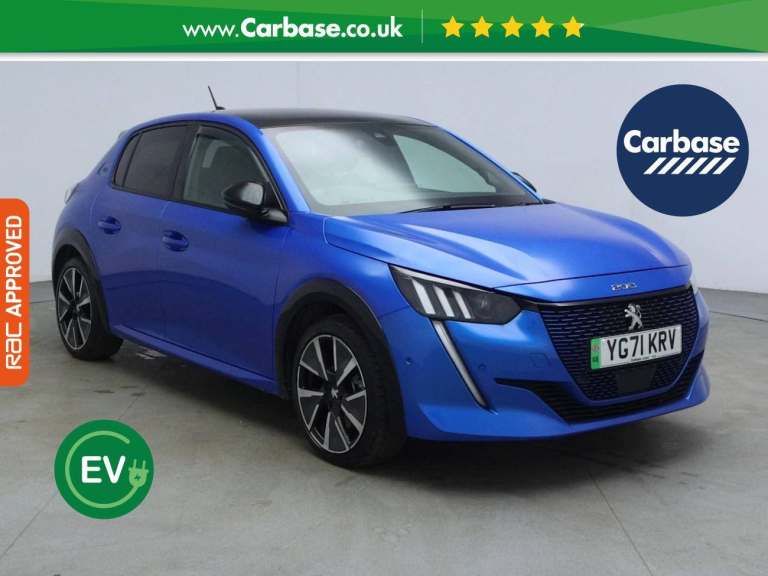 2021 Peugeot E-208 50kWh GT Premium Hatchback 5dr Electric Auto (136 ps) Hatchback ELECTRIC Autom...