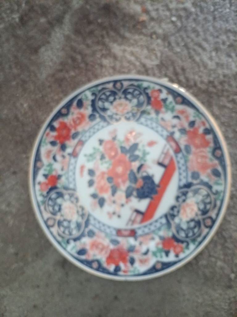 Chinese wall plate.