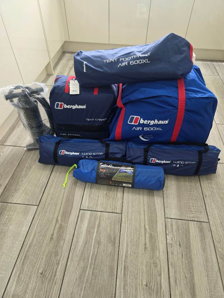 Berghaus Air 600XL nightfall tent bundle