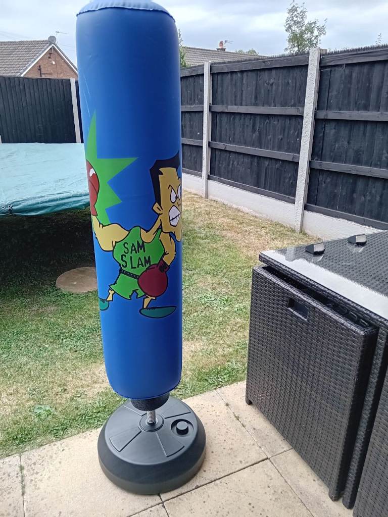 Kids Freestanding Punch Bag - Sam Slam Design, Good Condition