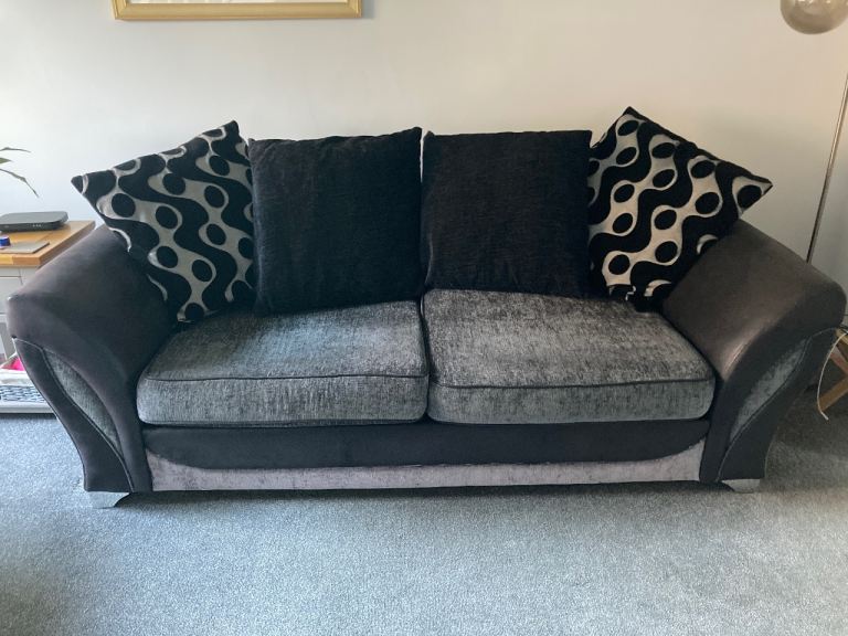 Sofa and Swivel Chair