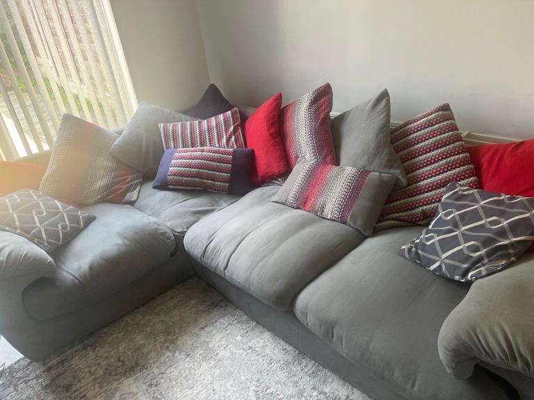 L shape sofa from Harvey