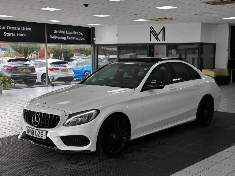 MERCEDES-BENZ C CLASS 2.1 C220d AMG Line (Premium) G-Tronic+ Euro 6 (s/s) 4dr