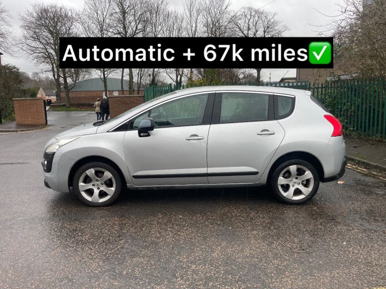 2012 Automatic Peugeot 3008 (67k miles)