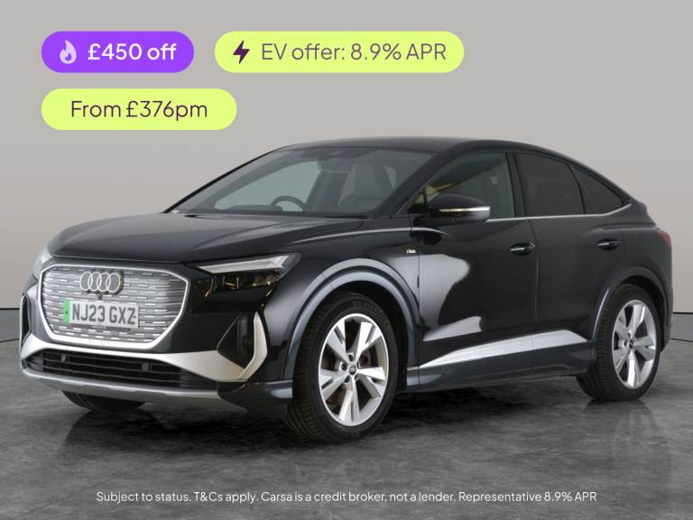2023 Audi Q4 e-tron 40 S line Sportback 5dr Electric Auto 82kWh (204 ps) - CARPLAY - LED - HEAT S...