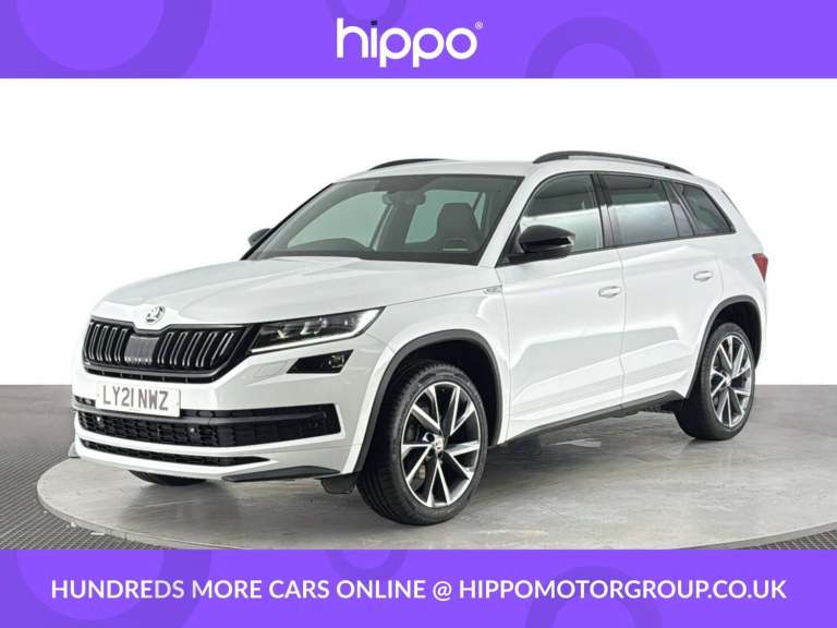 2021 Skoda Kodiaq 1.5 TSI ACT SportLine SUV 5dr Petrol DSG Euro 6 (s/s) (7 Seat) (150 ps) ESTATE ...