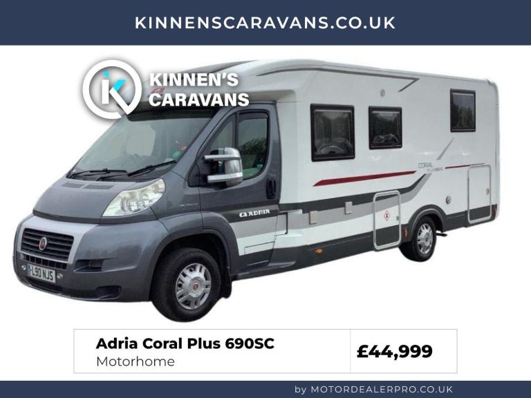 2014 Adria Coral Plus 690SC Motorhome