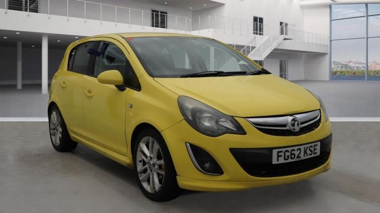 2012 Vauxhall Corsa 1.4 SRi 5dr [AC] HATCHBACK Petrol Manual