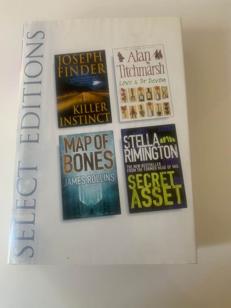 Reader's Digest 4 In 1 Book Killer Instinct Love 7 Dr Devon Map Of Bones