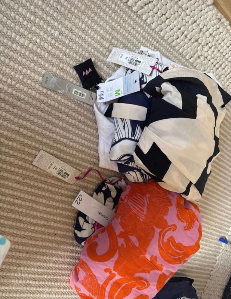 Bundle of women’s clothes 