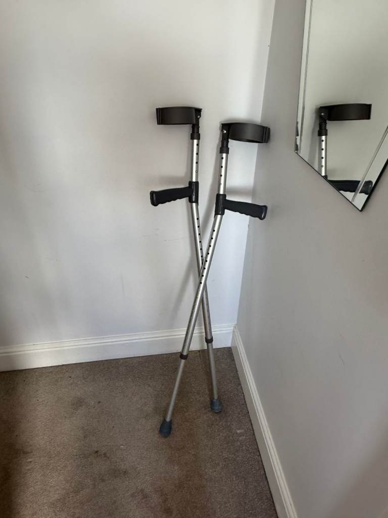 Free Pair of Adjustable Crutches - Must Collect by Thursday Night or to the Tip!
