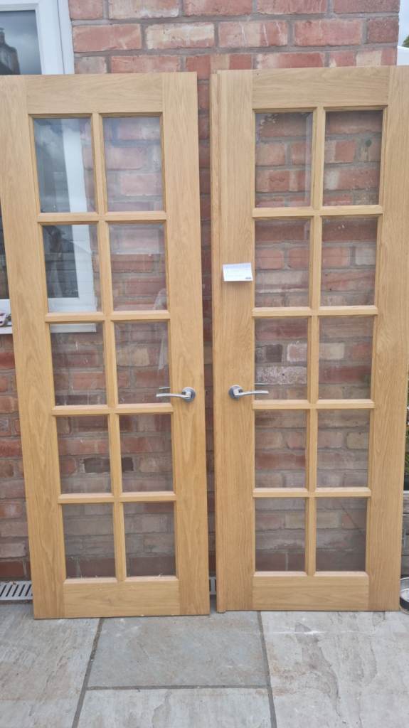 Pair of Internal Doors with Handles – Good Condition