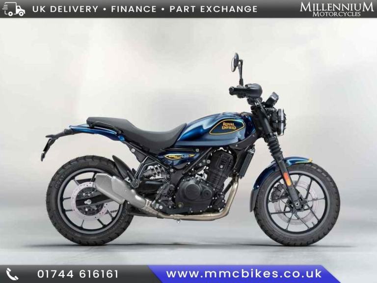 Royal Enfield guerrilla 450 twilight blue