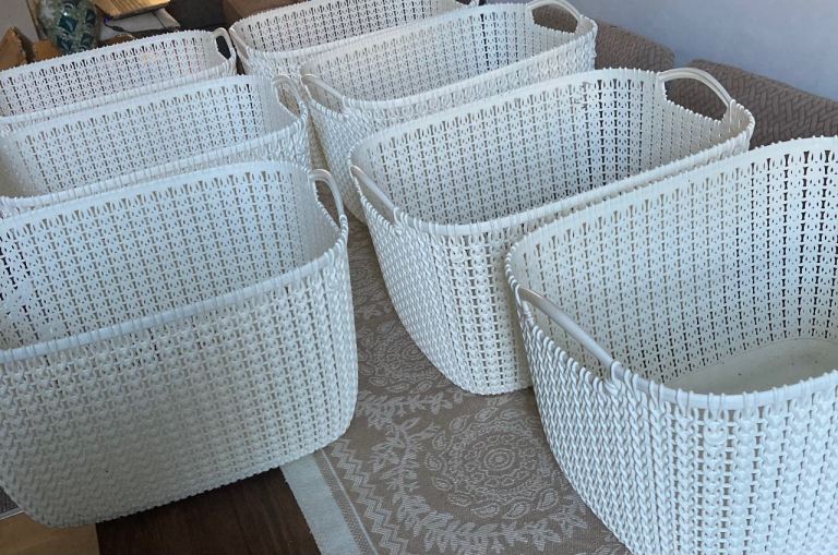 Lovely quality storage baskets 