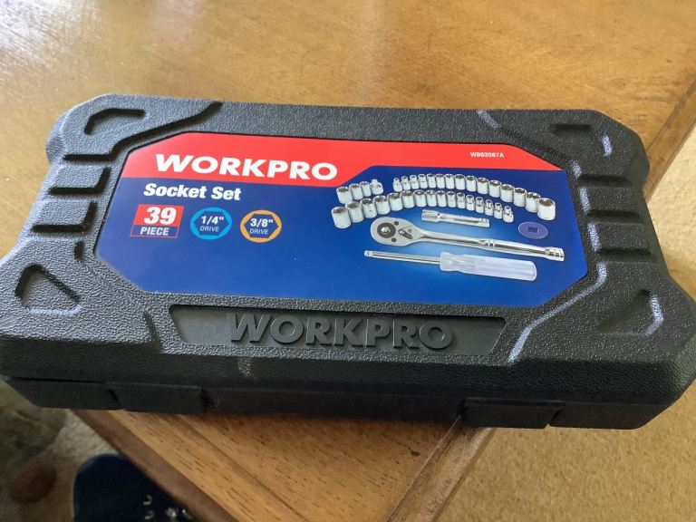 Workpro 39 Piece Socket Set(New)
