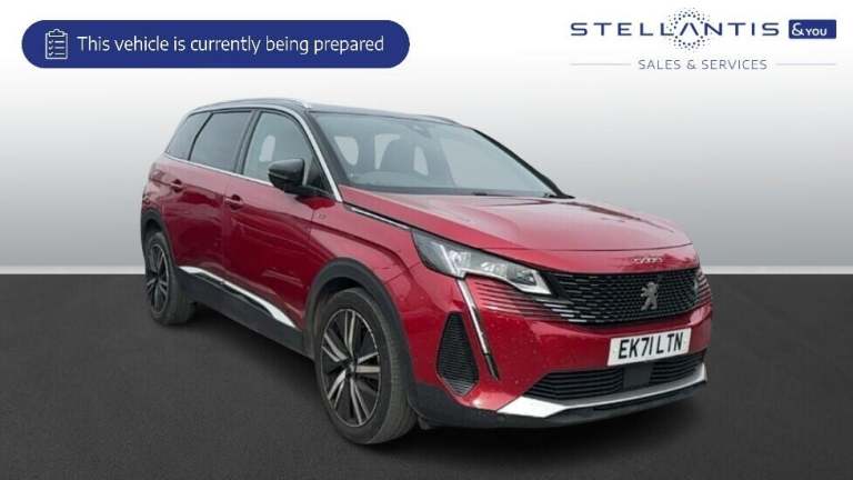 2021 Peugeot 5008 1.2 PureTech GT Premium SUV 5dr Petrol EAT Euro 6 (s/s) (130 ps) SUV Petrol Aut...