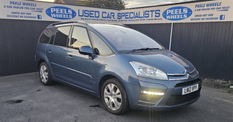 2012 12 CITROEN GRAND C4 PICASSO 1.6 HDI EXCLUSIVE MPV 5DR DIESEL EGS6