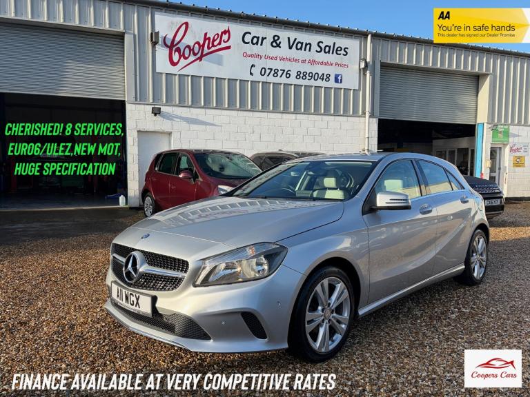 2016 Mercedes-Benz A-Class A180d Sport Executive 5dr HATCHBACK Diesel Manual