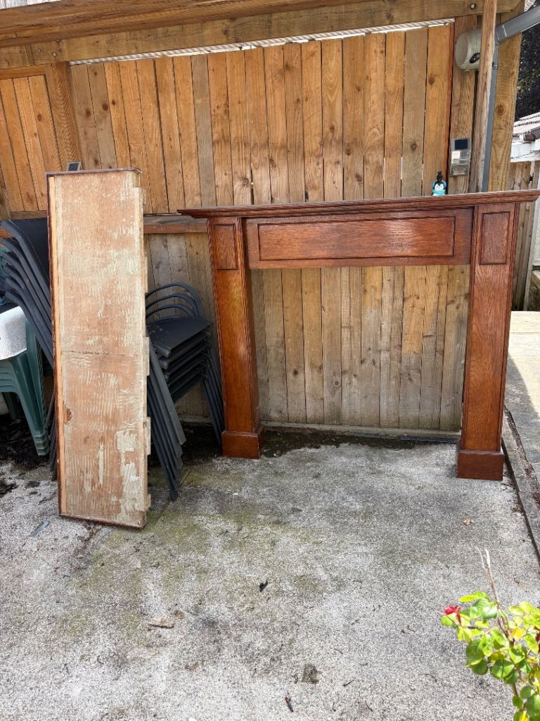 Solid Oak Fire Surround
