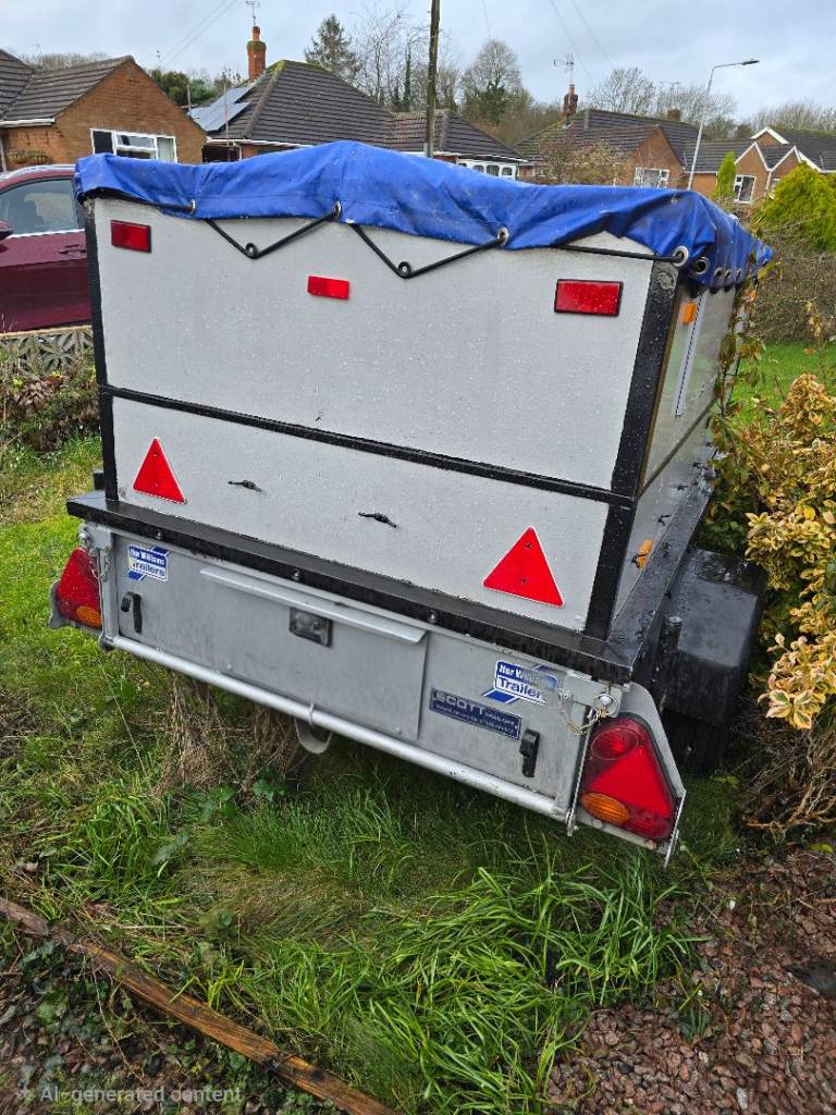 Ifor Williams Scott trailer 