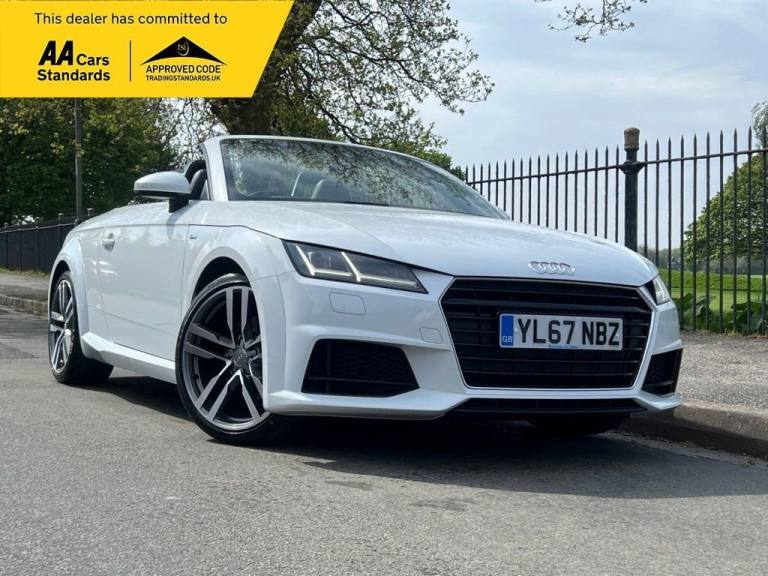 2017 67 AUDI TT 1.8 TFSI S LINE ROADSTER 2DR PETROL MANUAL EURO 6 (S/S) (180 PS)