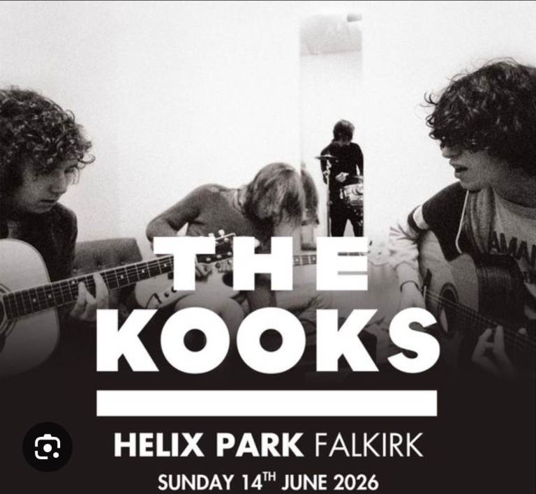 1 The Kooks ticket - Helix Park Falkirk - 14th June