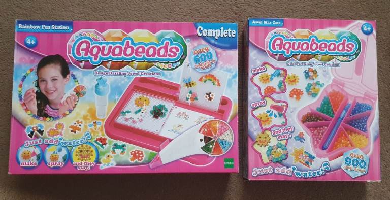 Aquabeads Rainbow Pen Station & Jewel Star Case