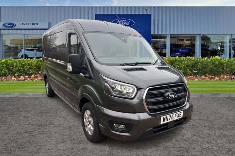 2025 Ford Transit 350 Limited L3 H2 LWB Medium Roof FWD 2.0 EcoBlue 165ps Manual Panel Van Diesel...
