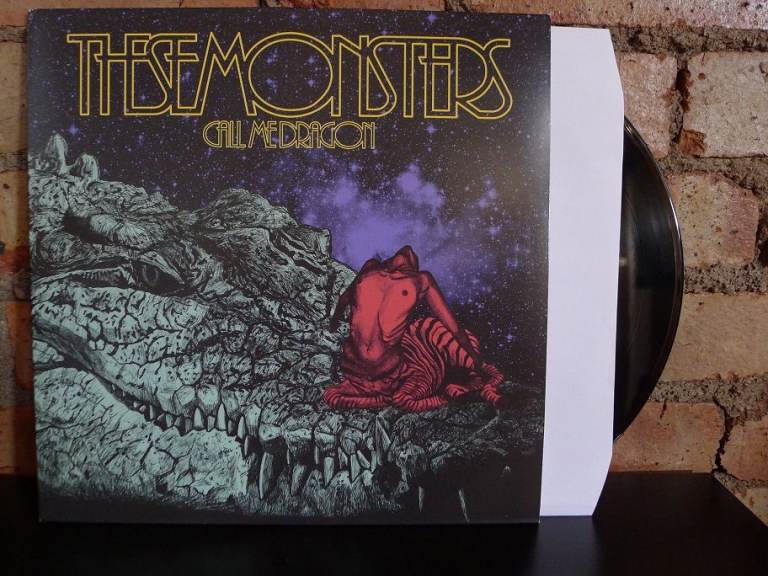 These Monsters ‎– Call Me Dragon. Vinyl, Jazz-Post-Rock-Experimental